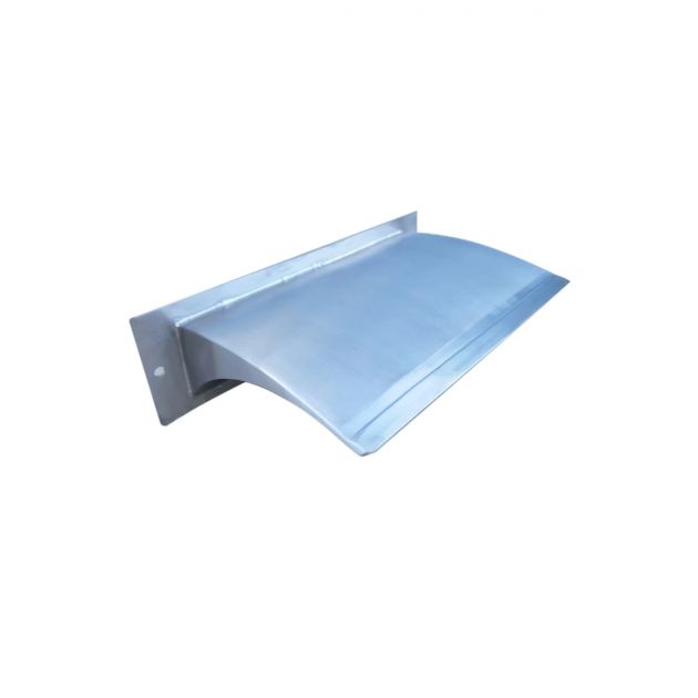 Cascata Inox 304 Sobrepor Parede 20x30 Cm - Over Wall Stetic