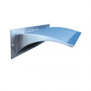 Cascata Inox 304 Sobrepor Parede 20x30 Cm - Over Wall Stetic